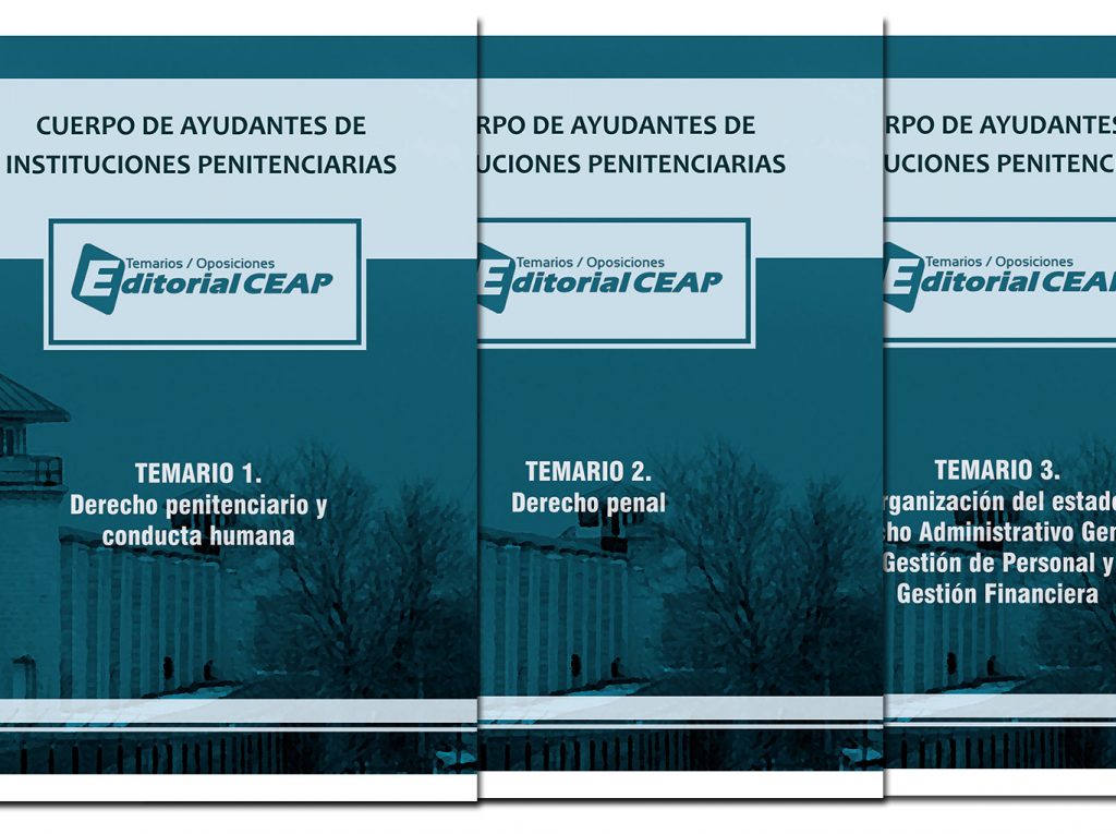 Temario Ayudante Instituciones Penitenciarias Pdf Gratis 2022